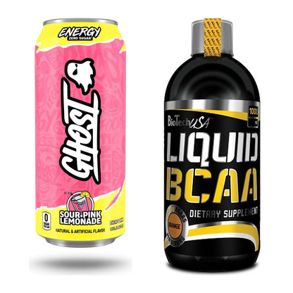 Trainings-Set: Ghost Energy + BioTech Liquid BCAA – alle enthaltenen Artikel
