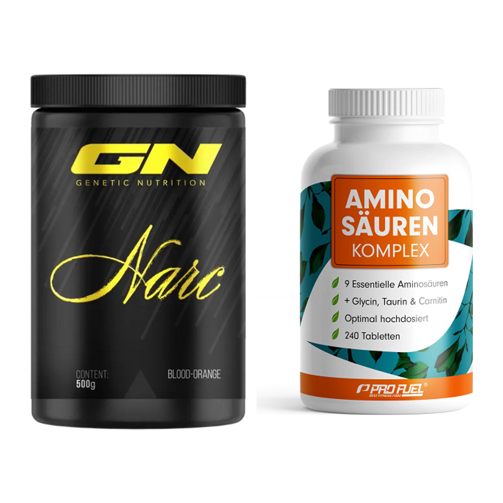 Trainings-Set: GN Narc + ProFuel Aminosäuren Komplex 240 – alle enthaltenen Artikel