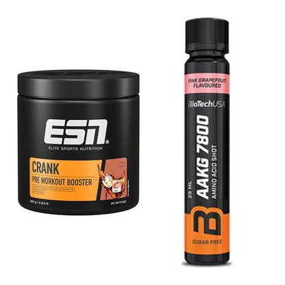 Trainings-Set: ESN Crank Booster + BioTech AAKG 7800 – alle enthaltenen Artikel