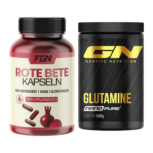 Trainings-Set: FGN Rote Beete + GN Nano Pure Glutamine – alle enthaltenen Artikel