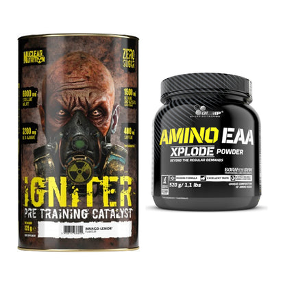 Trainings-Set: Nuclear Nutrition IGNITER + Olimp Amino EAA Xplode – alle enthaltenen Artikel