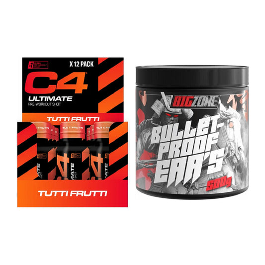 Trainings-Set: Cellucor C4 Ultimate + Big Zone Bulletproof EAA's – alle enthaltenen Artikel