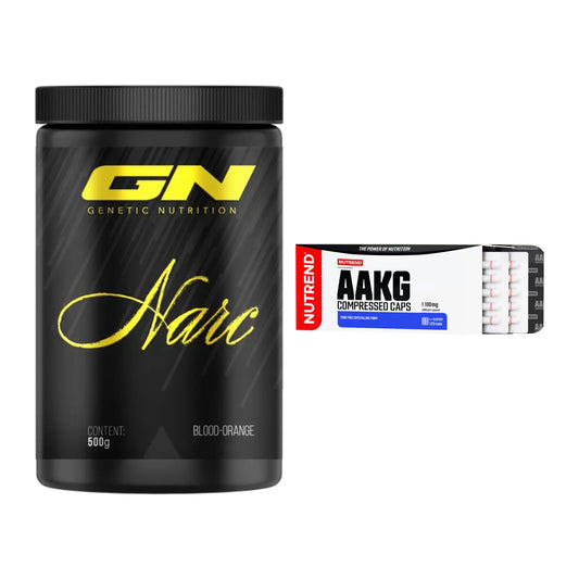 Trainings-Set: GN Narc + Nutrend AAKG Compressed Kapseln – alle enthaltenen Artikel