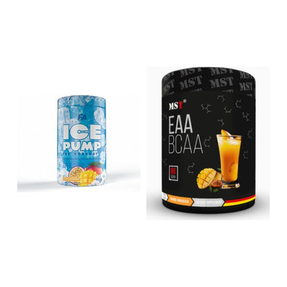 Trainings-Set: FA Nutrition ICE Pump + MST EAA & BCAA 1040g – alle enthaltenen Artikel