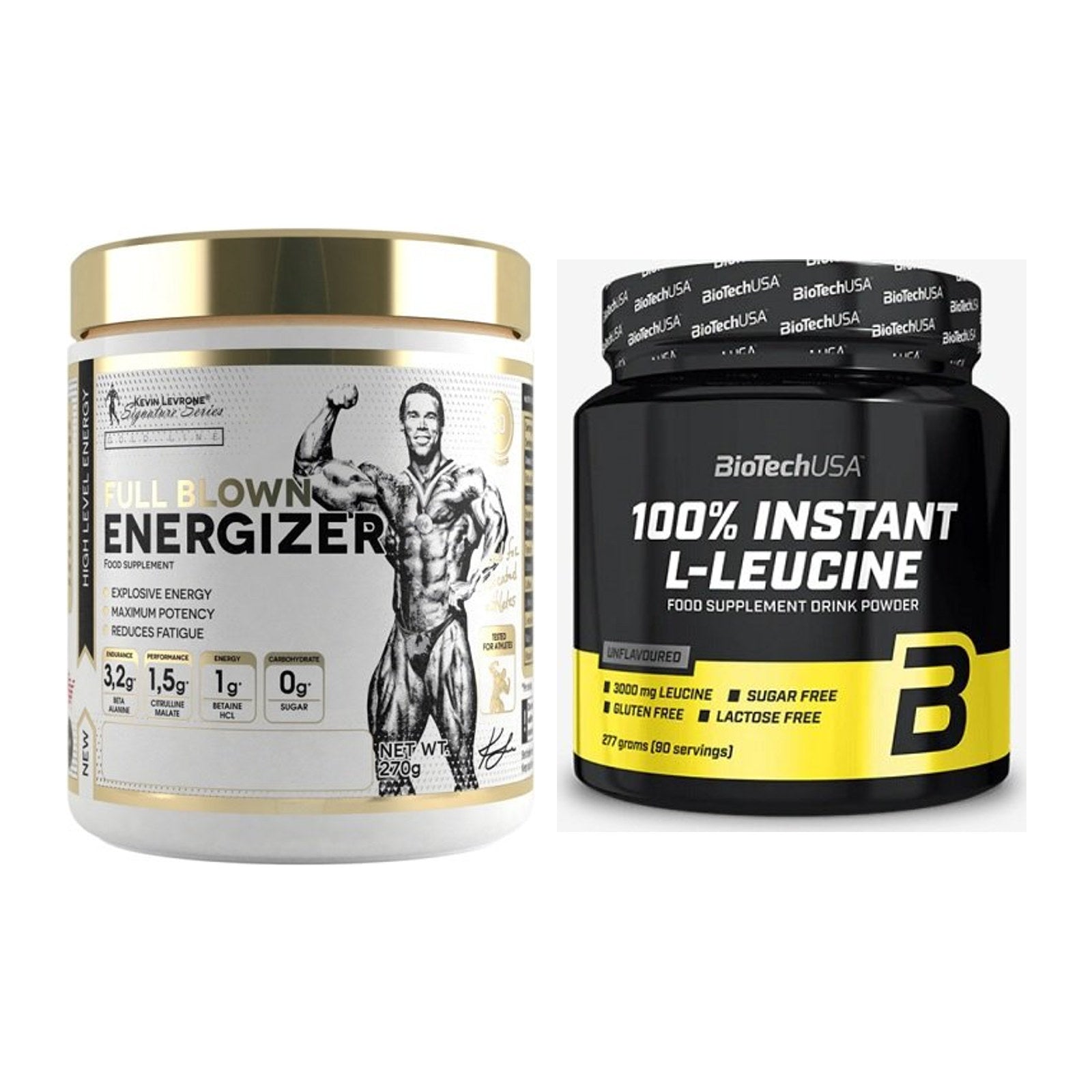 Trainings-Set: Kevin Levrone Full Blown + BioTech 100% Instant – alle enthaltenen Artikel