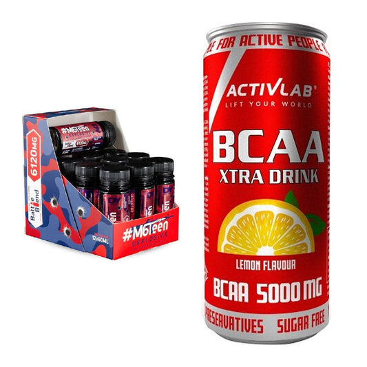 Trainings-Set: DY Nutrition M6Teen + Activlab BCAA Xtra Drink – alle enthaltenen Artikel