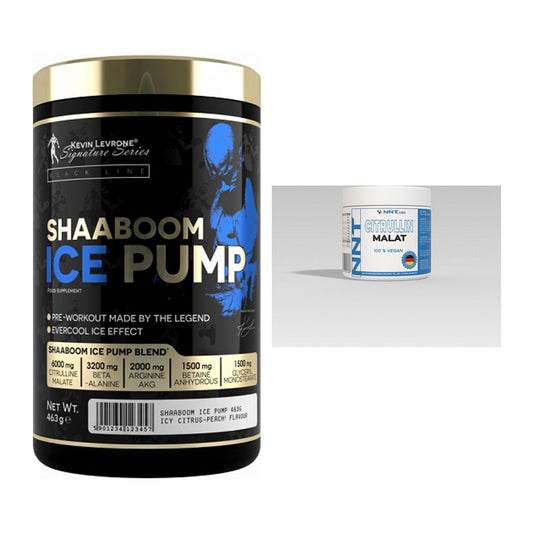 Trainings-Set: Kevin Levrone Shaaboom Ice Pump + NNT Citrullin – alle enthaltenen Artikel