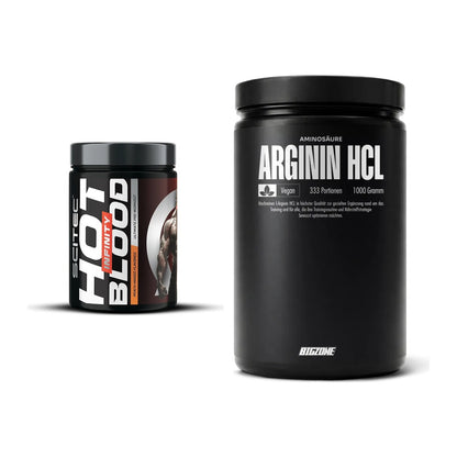 Trainings-Set: Scitec Hot Blood INFINITY + Big Zone L-Arginin – alle enthaltenen Artikel