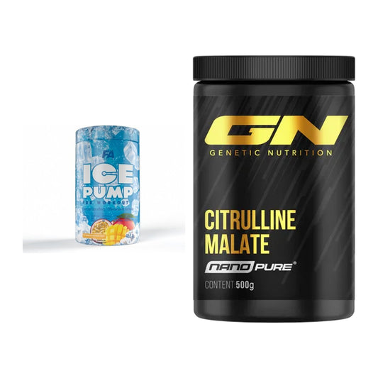 Trainings-Set: FA Nutrition ICE Pump + GN Citrulline Malate – alle enthaltenen Artikel