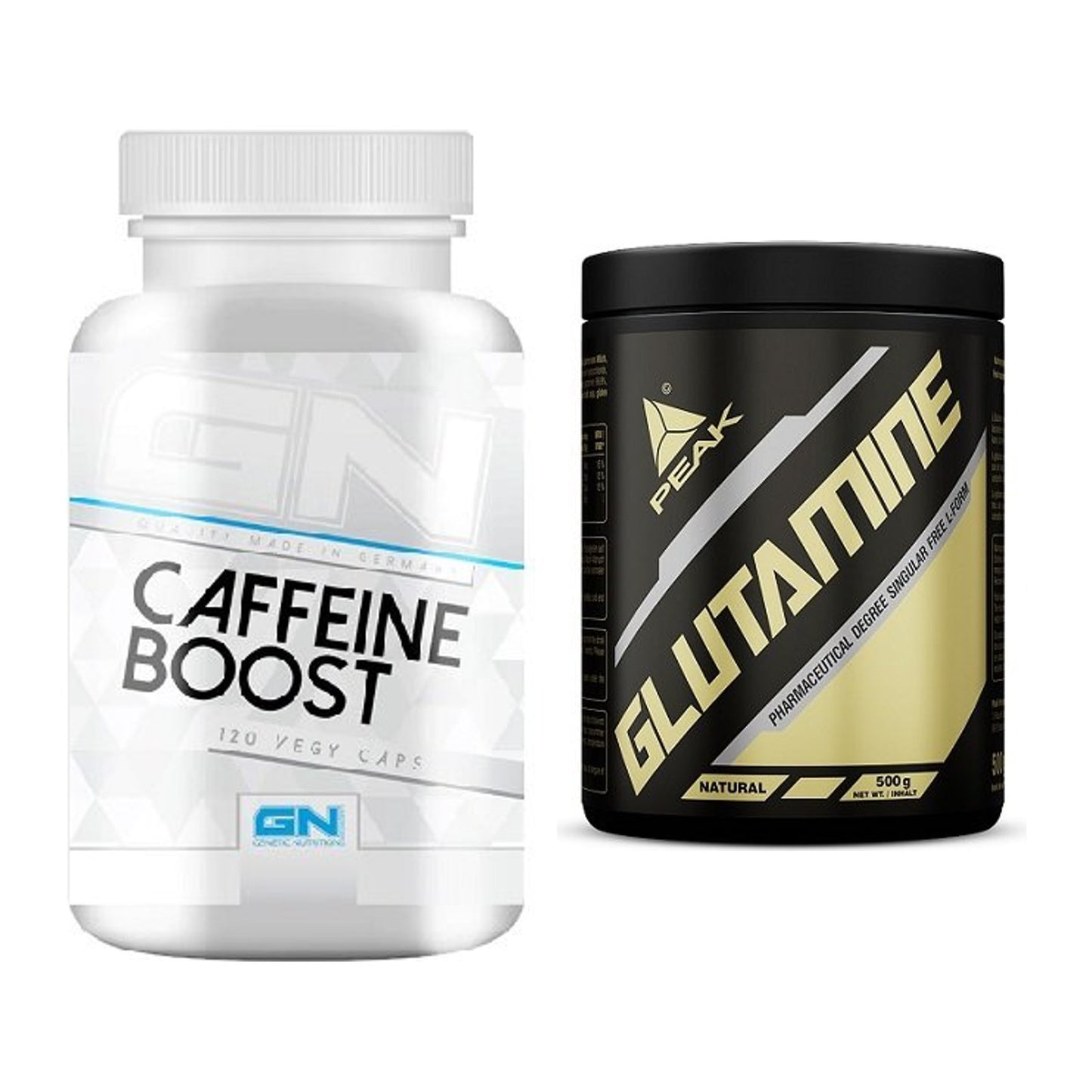 Trainings-Set: GN Caffein Boost + Peak Glutamin – alle enthaltenen Artikel