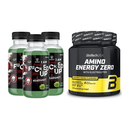 Trainings-Set: Swedish Supplements Fucked + BioTech Amino Energy Zero – alle enthaltenen Artikel