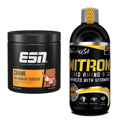 Trainings-Set: ESN Crank Booster + BioTech Liquid Amino – alle enthaltenen Artikel
