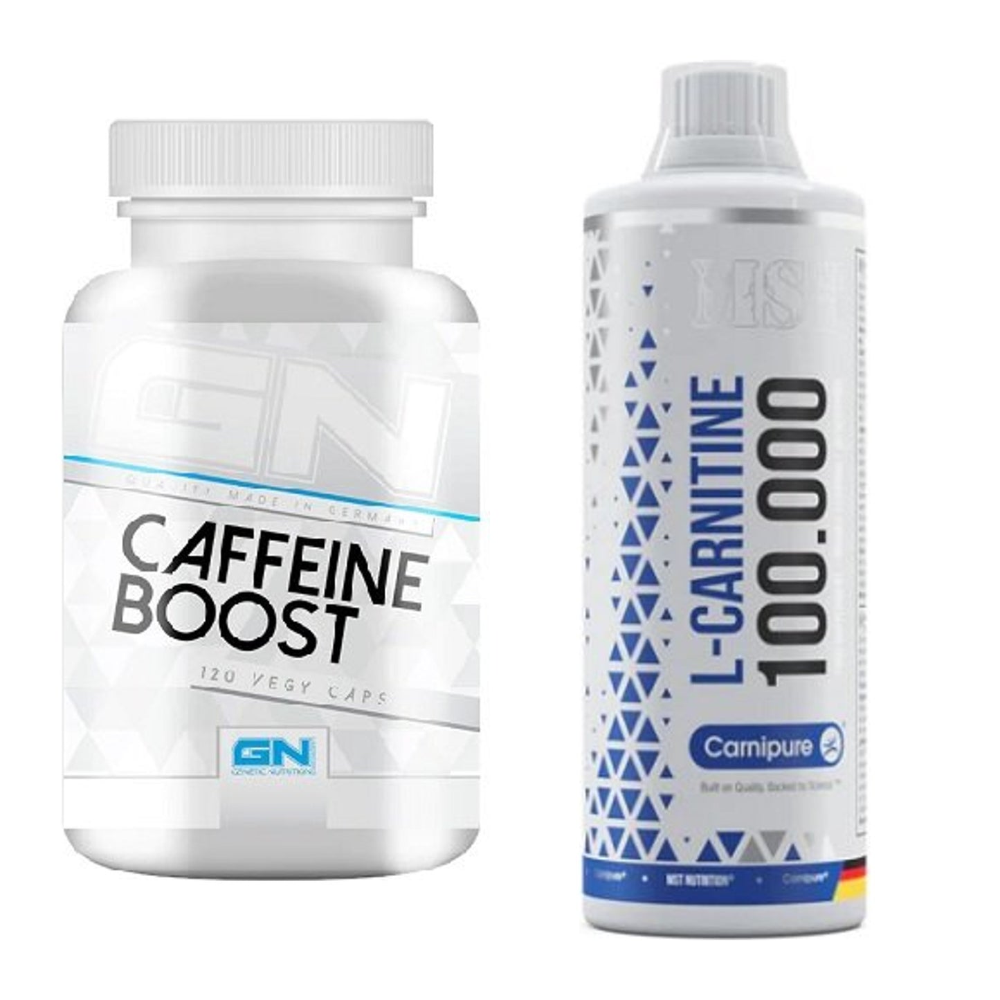 Trainings-Set: GN Caffein Boost + MST L-Carnitine Carnipure 100 000 – alle enthaltenen Artikel