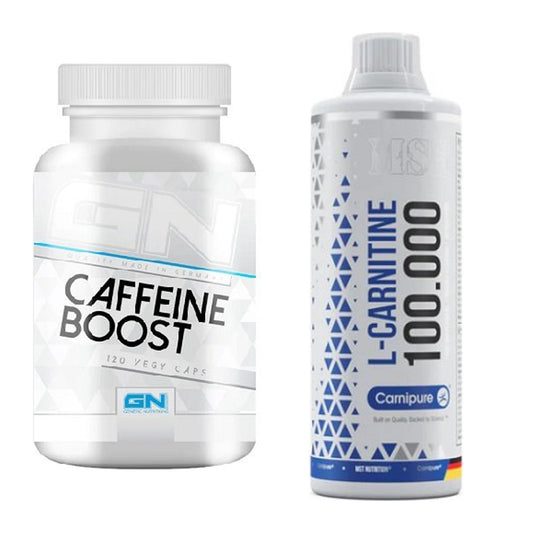 Trainings-Set: GN Caffein Boost + MST L-Carnitine Carnipure 100 000 – alle enthaltenen Artikel