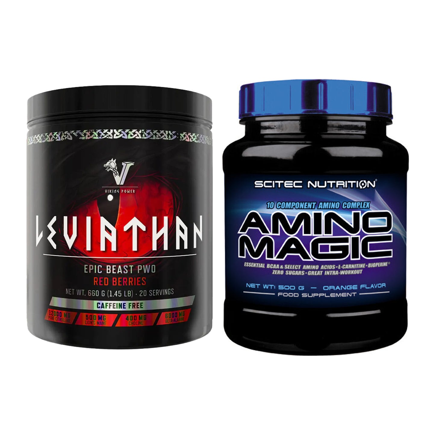 Trainings-Set: Viking Power Leviathan Hardcore + Scitec Amino Magic – alle enthaltenen Artikel