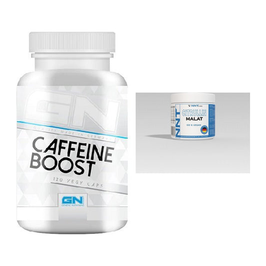Тренировъчен комплект: GN Caffeine Boost + NNT Citrulline - всички артикули са включени