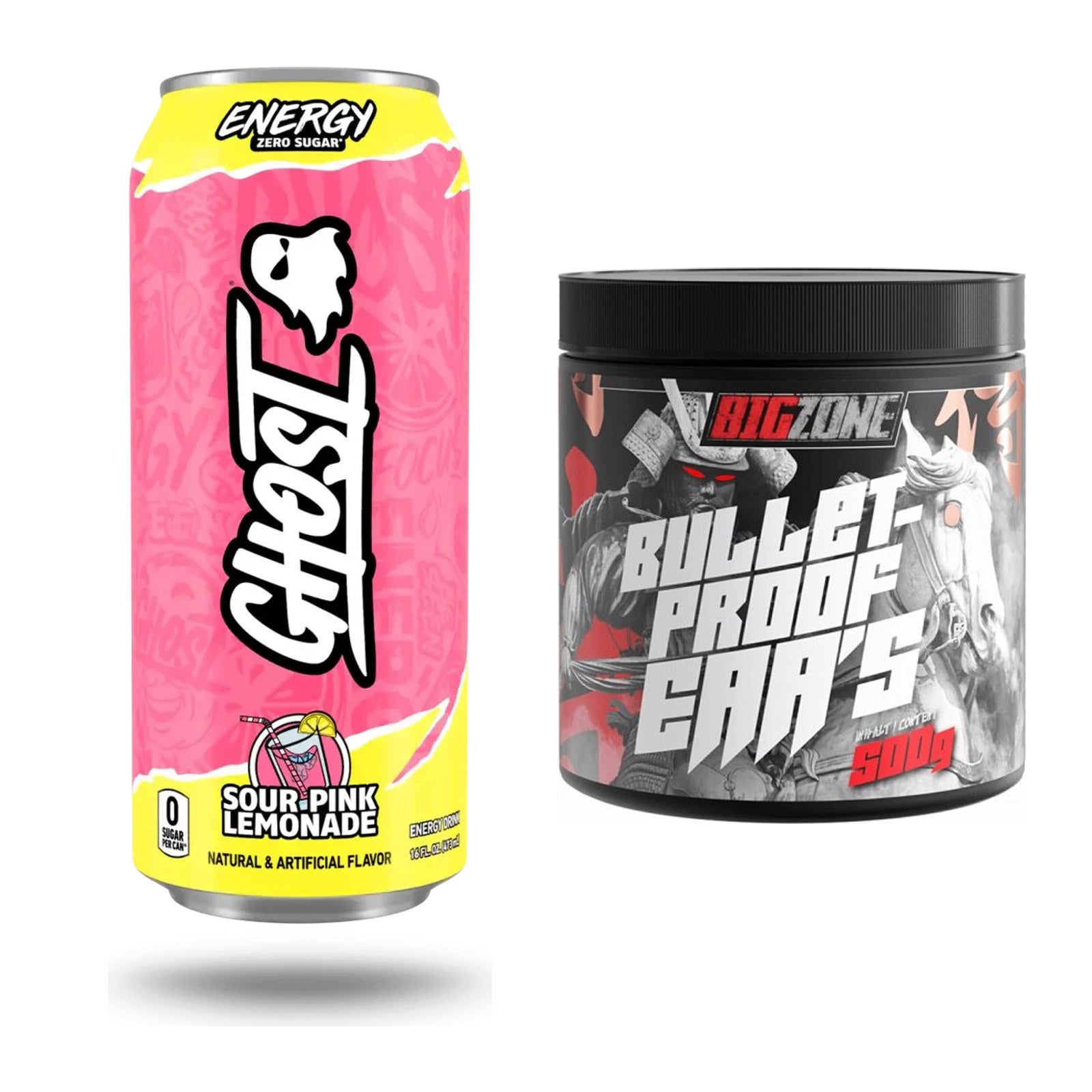 Trainings-Set: Ghost Energy + Big Zone Bulletproof EAA's – alle enthaltenen Artikel