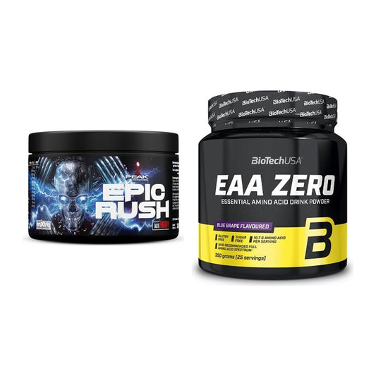 Trainings-Set: Peak Epic Rush + BioTech EAA Zero – alle enthaltenen Artikel