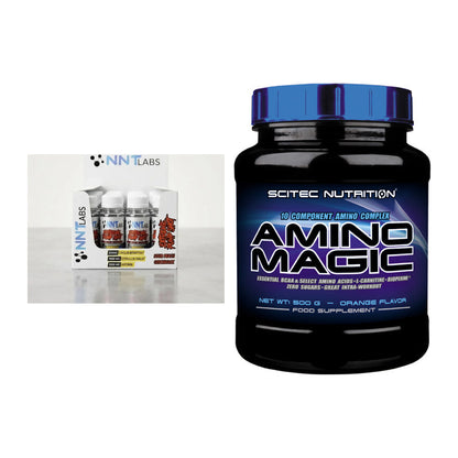 Trainings-Set: NNT Extreme Pump Shot + Scitec Amino Magic – alle enthaltenen Artikel