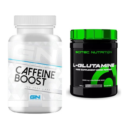 Trainings-Set: GN Caffein Boost + Scitec L-Glutamin – alle enthaltenen Artikel