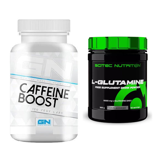 Trainings-Set: GN Caffein Boost + Scitec L-Glutamin – alle enthaltenen Artikel