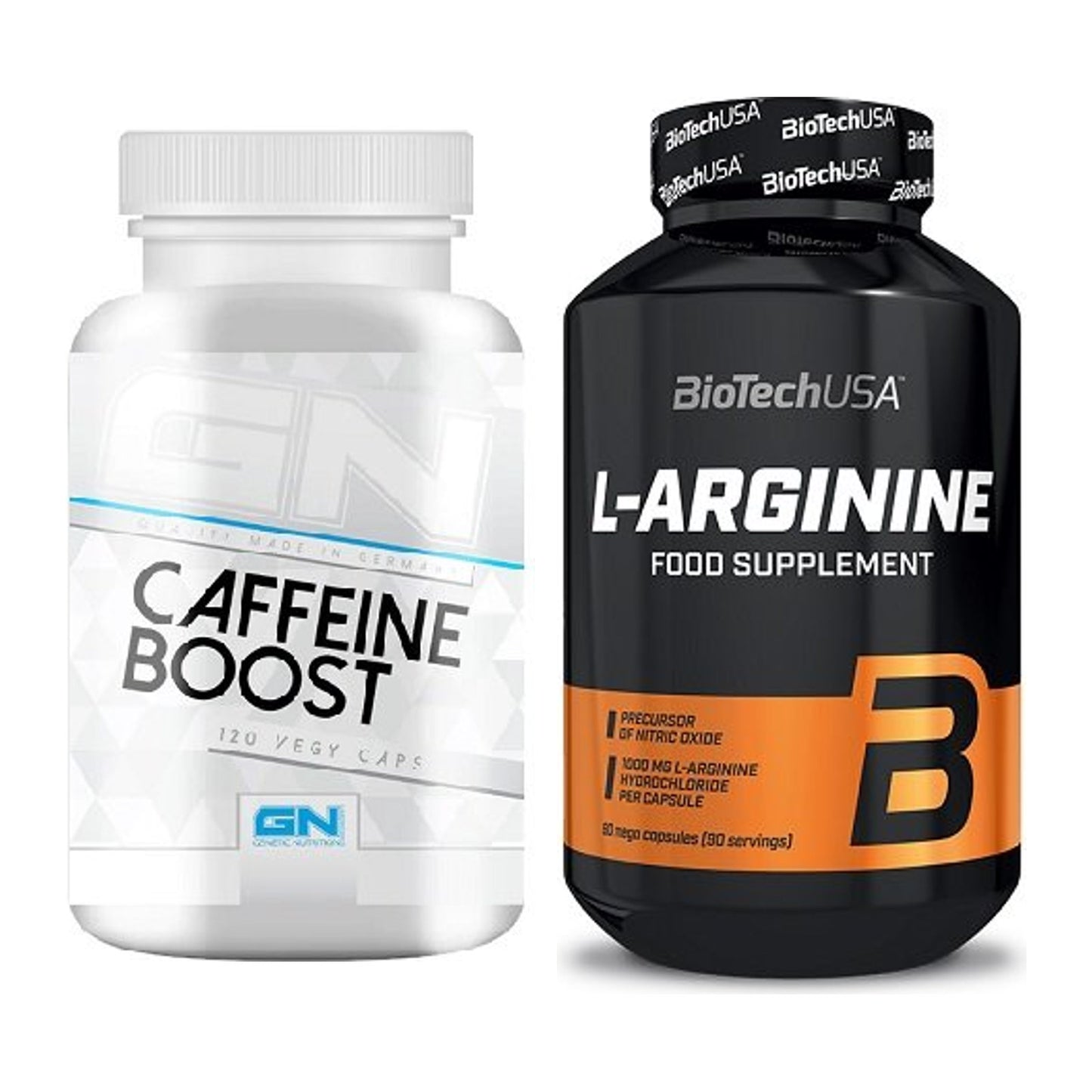 Trainings-Set: GN Caffein Boost + BioTech L-Arginine – alle enthaltenen Artikel