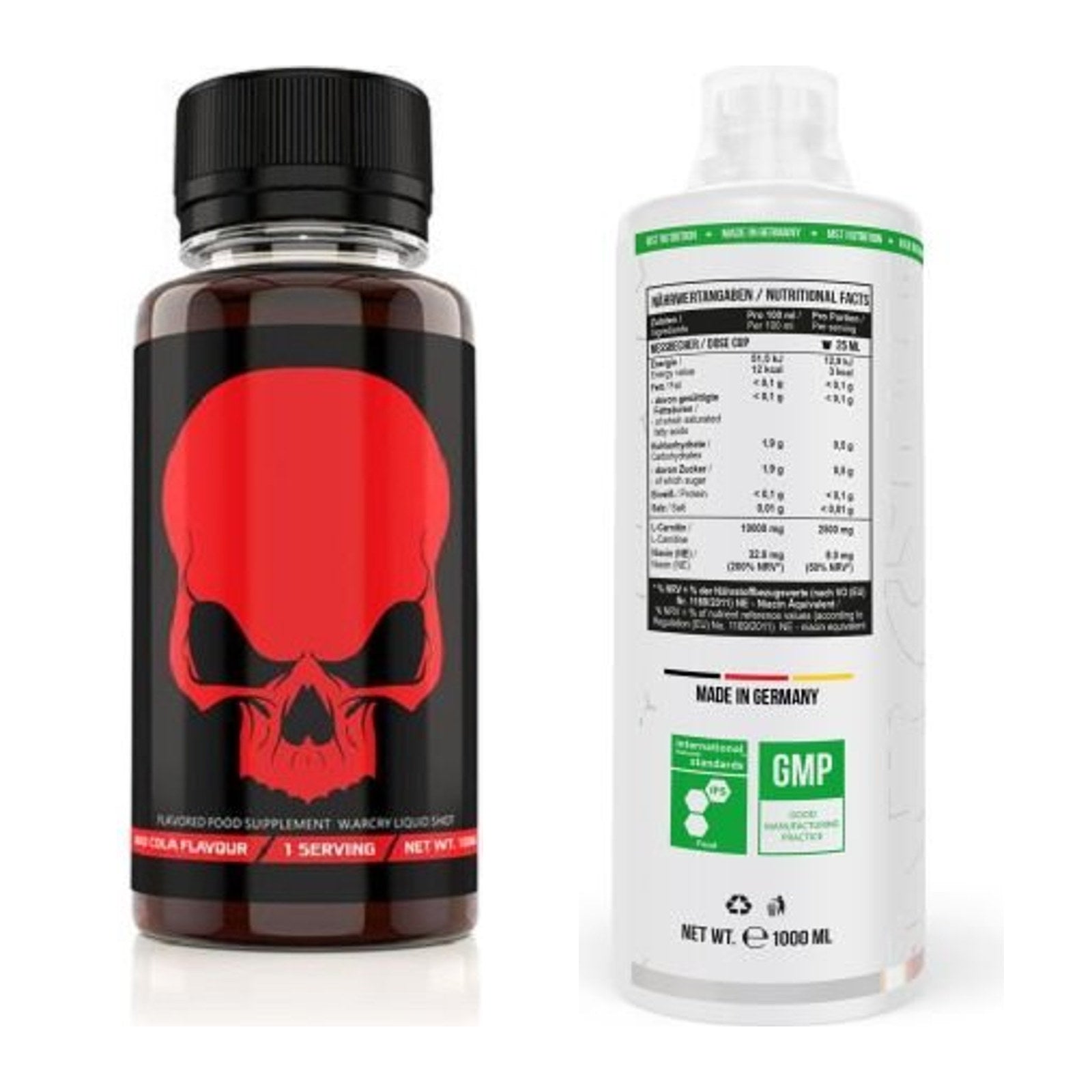 Trainings-Set: Genius Nutrition Warcry + MST L-Carnitine 100.000 – alle enthaltenen Artikel