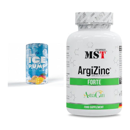 Trainings-Set: FA Nutrition ICE Pump Pre-Workout + MST ArgiZinc Forte – alle enthaltenen Artikel