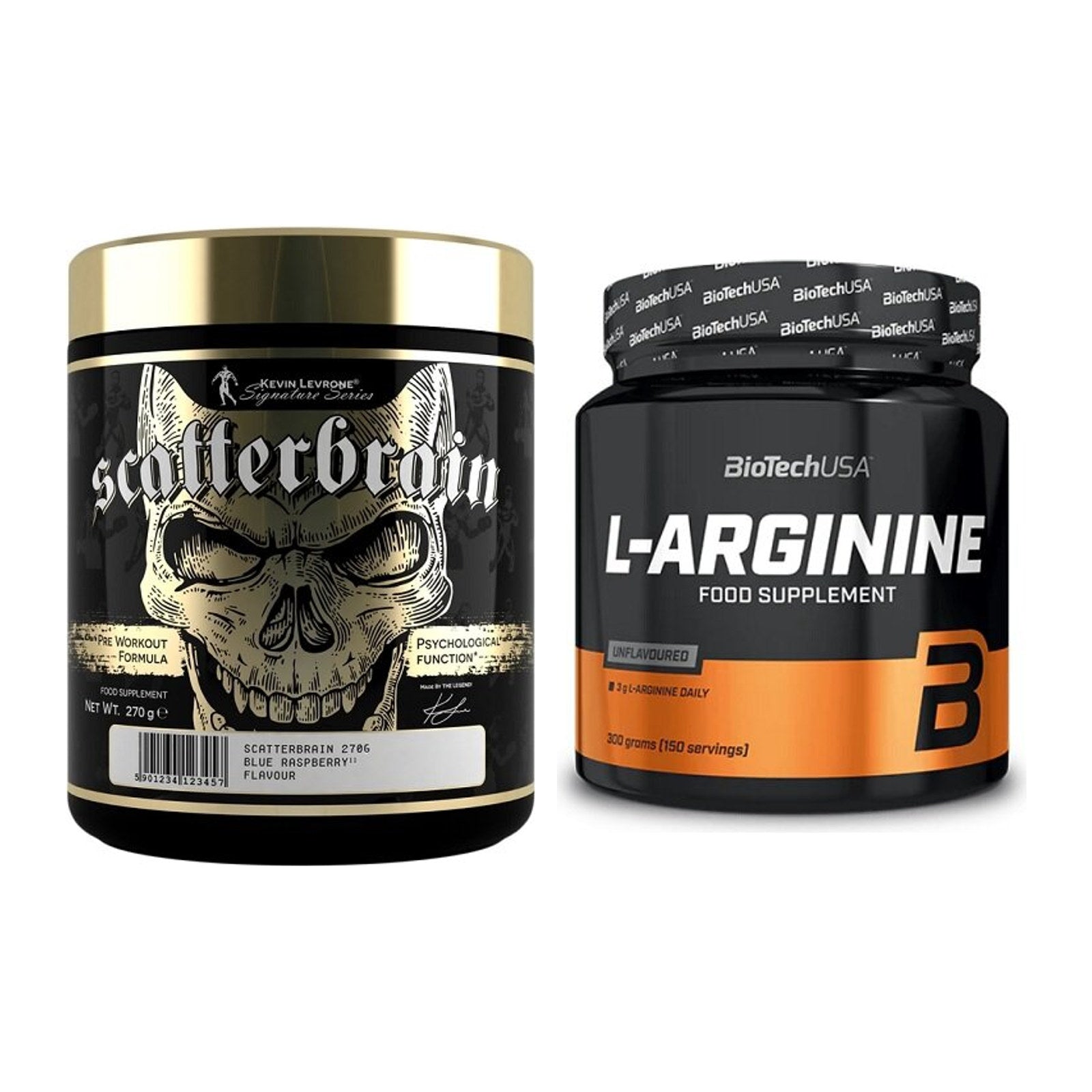 Trainings-Set: Kevin Levrone Scatterbrain + BioTech L-Arginin – alle enthaltenen Artikel