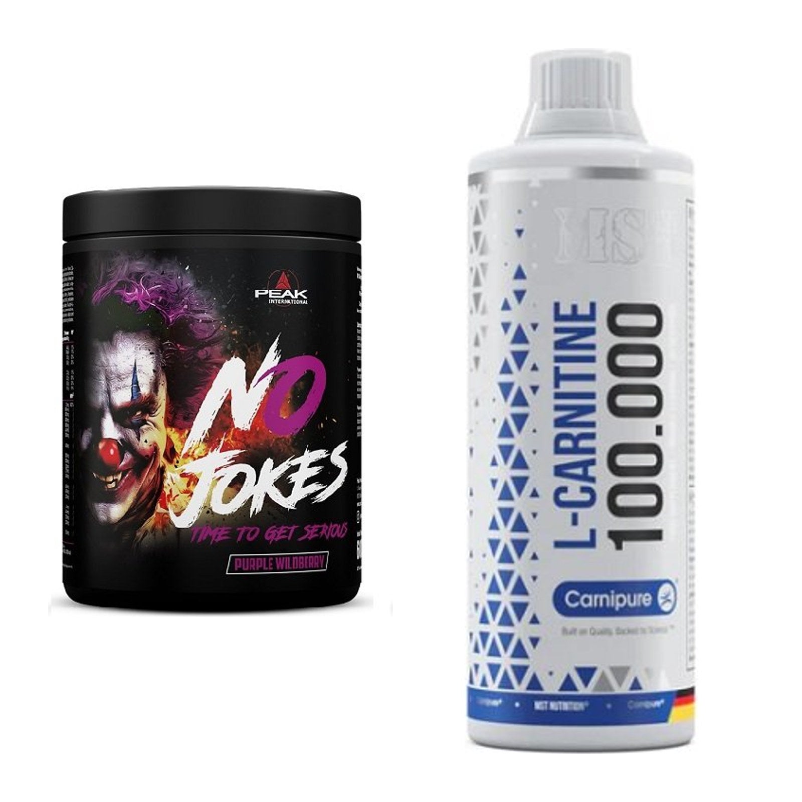 Trainings-Set: Peak No Jokes + MST L-Carnitine Carnipure 100 000 – alle enthaltenen Artikel