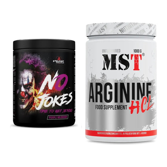 Trainings-Set: Peak No Jokes + MST Arginine HCL – alle enthaltenen Artikel