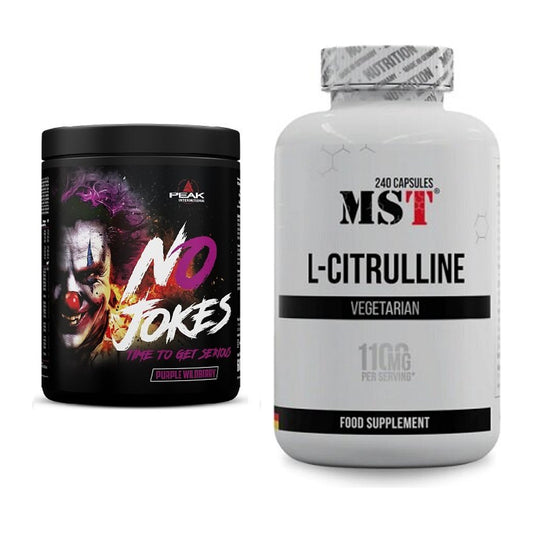 Tréningová súprava: Peak No Jokes + MST Citrulline - všetky položky v cene