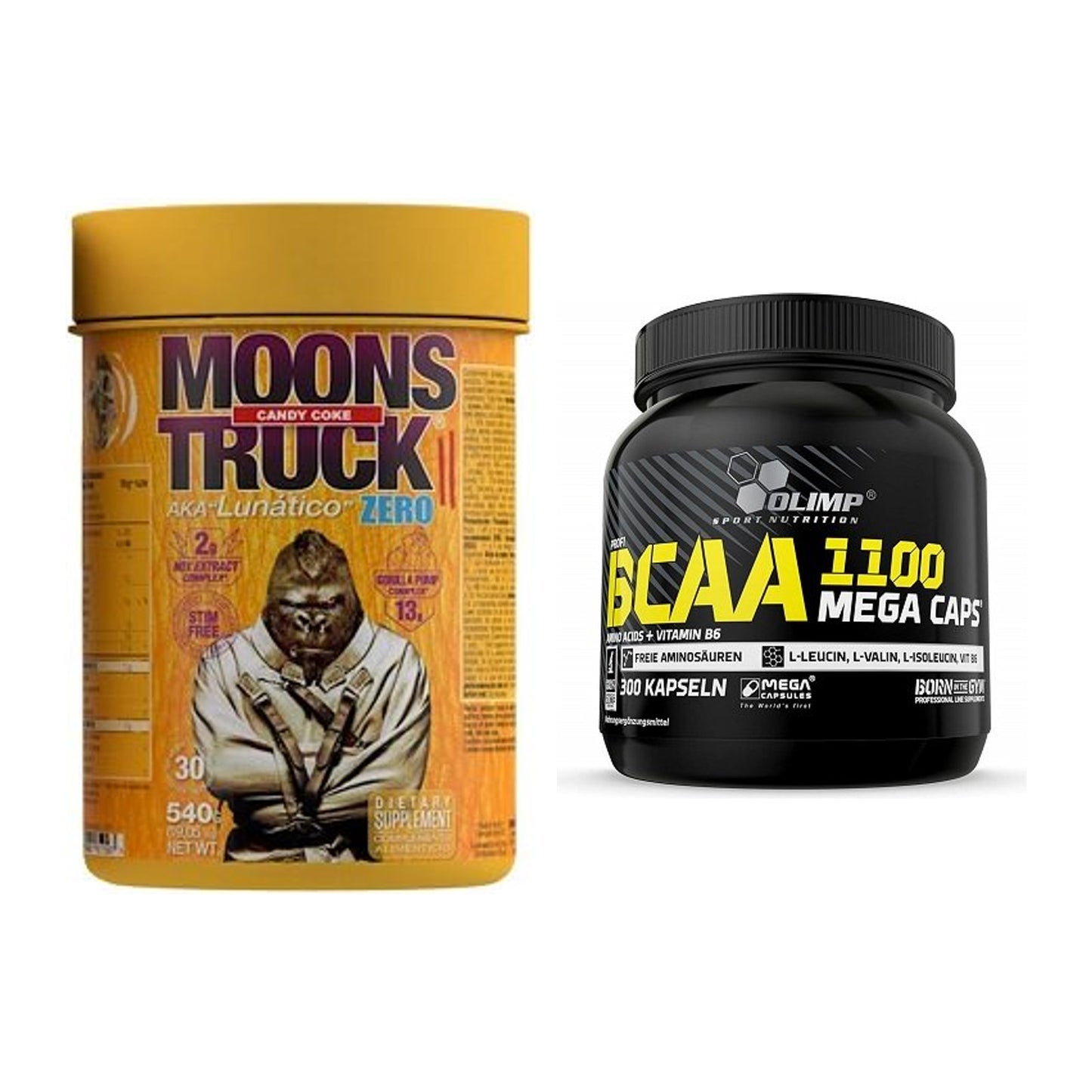 Trainings-Set: Zoomad Moonstruck 2.0 ZERO + Olimp BCAA Mega Caps – alle enthaltenen Artikel