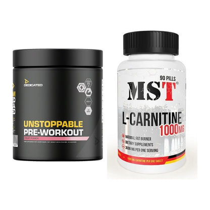 Trainings-Set: Dedicated Unstoppable + MST L-Carnitine 1000 (90 Tabl.) – alle enthaltenen Artikel