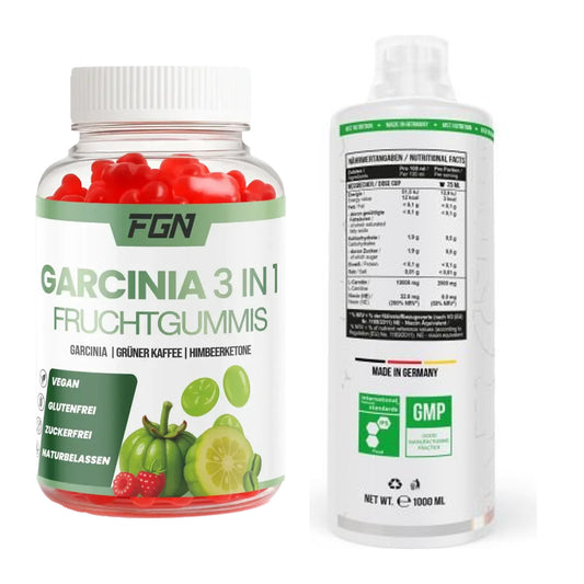 Trainings-Set: FGN Garcinia 60 + MST L-Carnitine 100.000 – alle enthaltenen Artikel