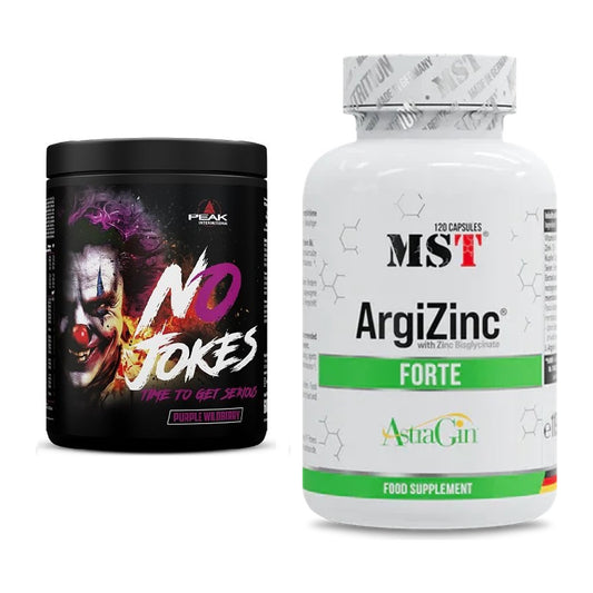 Trainings-Set: Peak No Jokes + MST ArgiZinc Forte – alle enthaltenen Artikel
