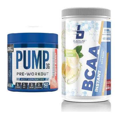 Trainings-Set: Applied Nutrition Pump + Blackline Supplements BCAA – alle enthaltenen Artikel