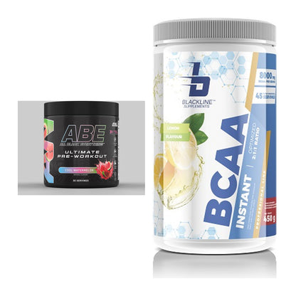 Trainings-Set: Applied Nutrition A.B.E + Blackline Supplements BCAA – alle enthaltenen Artikel