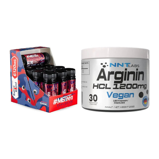 Trainings-Set: DY Nutrition M6Teen + NNT Arginin HCL 1200 mg – alle enthaltenen Artikel