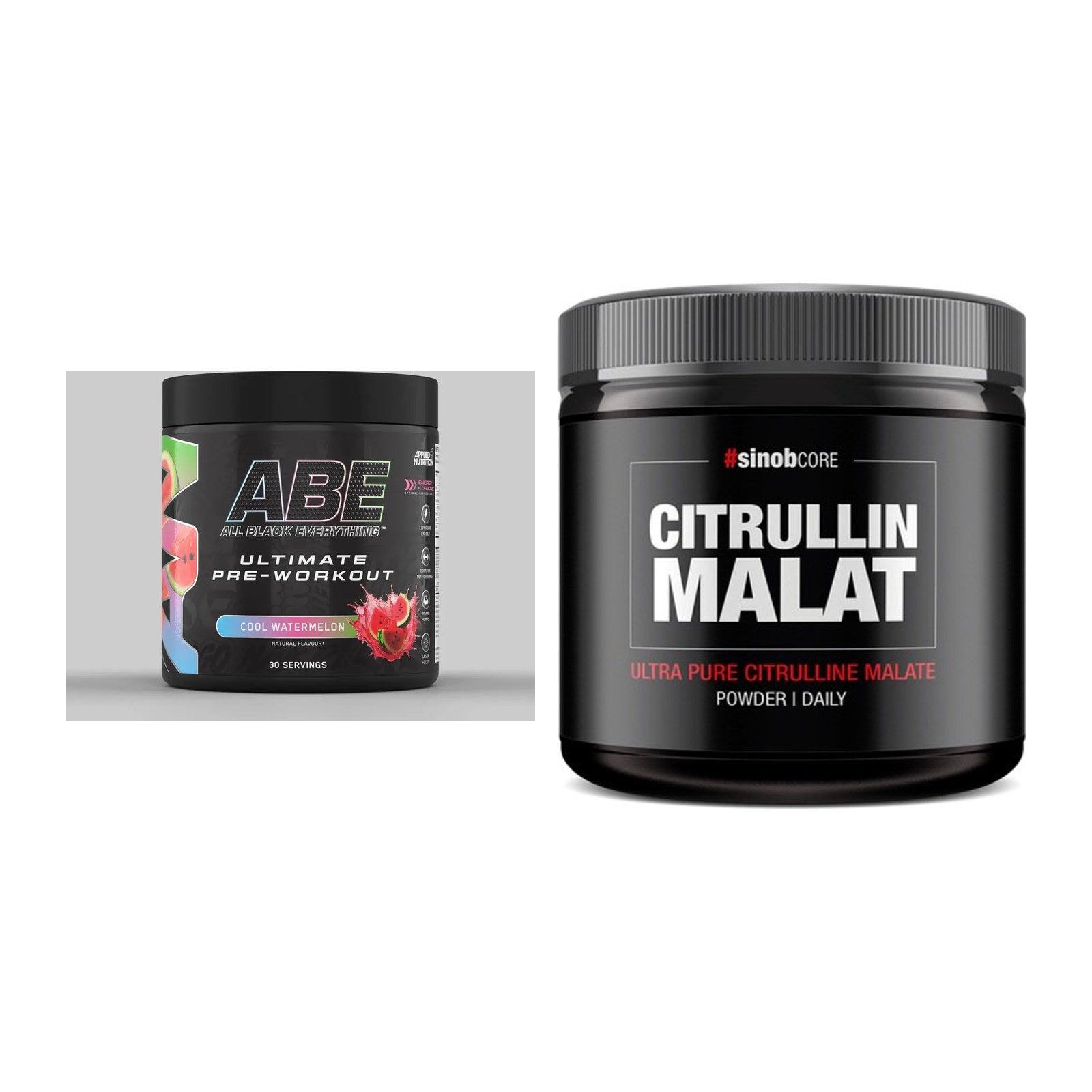 Trainings-Set: Applied Nutrition A.B.E + Sinob Core L-Citrullin – alle enthaltenen Artikel