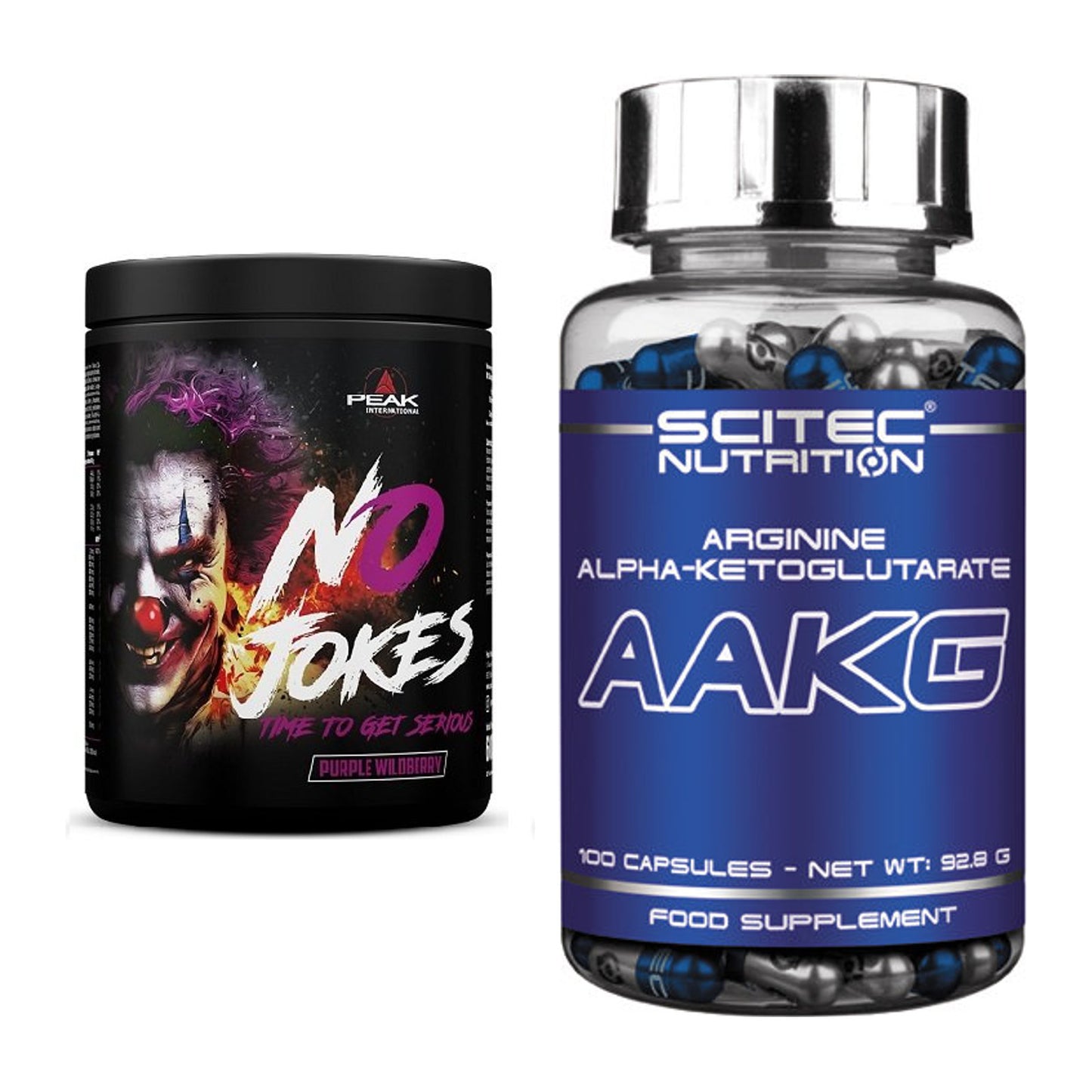Training Set: Peak No Jokes + Scitec AAKG - all items included