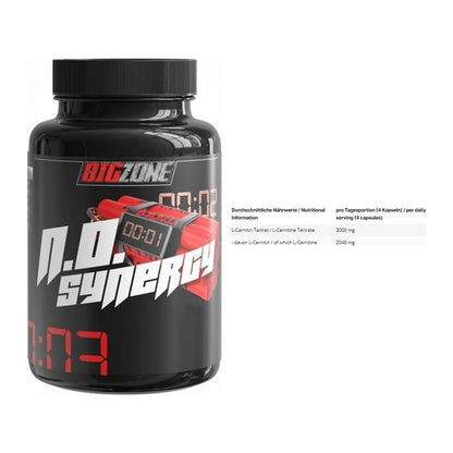 Trainings-Set: Big Zone N.O Synergy + INLEAD L-Carnitine Tartrate – alle enthaltenen Artikel