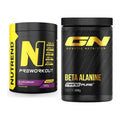Trainings-Set: Nutrend N1 Preworkout + GN Nano Beta Alanine – alle enthaltenen Artikel
