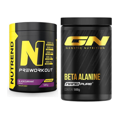 Trainings-Set: Nutrend N1 Preworkout + GN Nano Beta Alanine – alle enthaltenen Artikel
