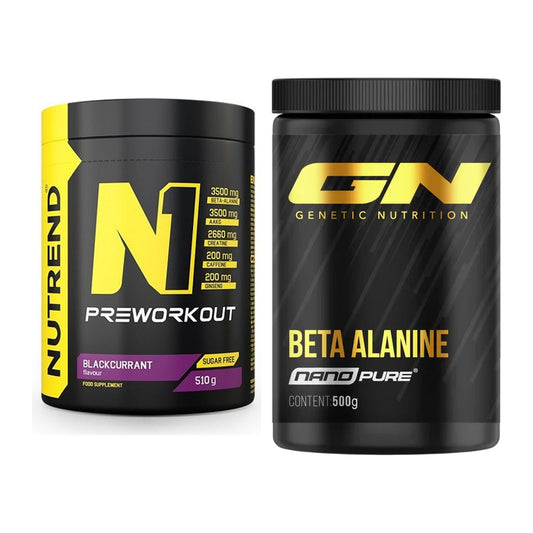 Trainings-Set: Nutrend N1 Preworkout + GN Nano Beta Alanine – alle enthaltenen Artikel