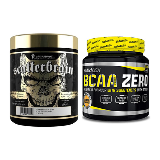 Trainings-Set: Kevin Levrone Scatterbrain + BioTech BCAA Zero – alle enthaltenen Artikel