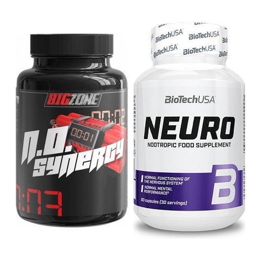 Комплект за обучение: Big Zone N.O Synergy + BioTech Neuro - всички артикули са включени