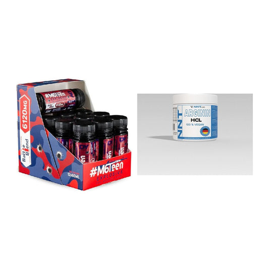 Trainings-Set: DY Nutrition M6Teen Prewokrout + NNT Arginin – alle enthaltenen Artikel