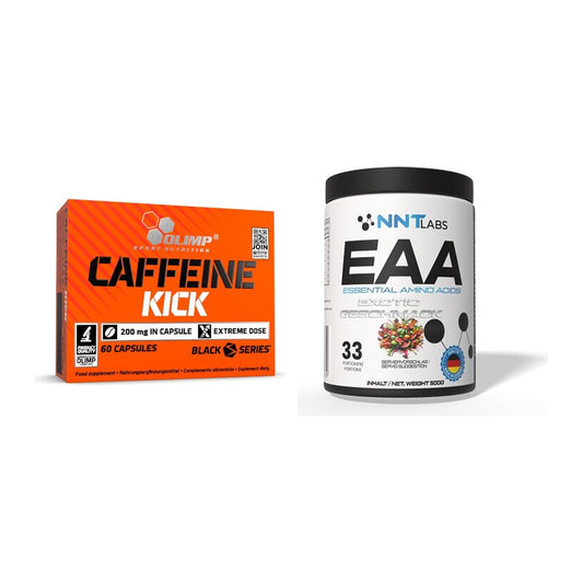Trainings-Set: Olimp Caffeine Kick + NNT EAA – alle enthaltenen Artikel