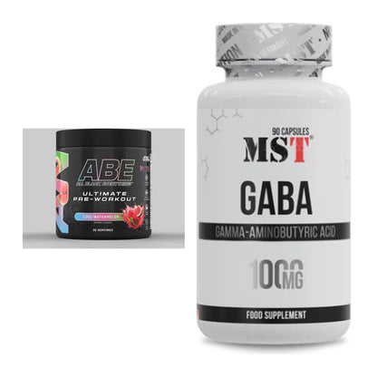 Trainings-Set: Applied Nutrition A.B.E Ultimate + MST GABA 1000mg – alle enthaltenen Artikel